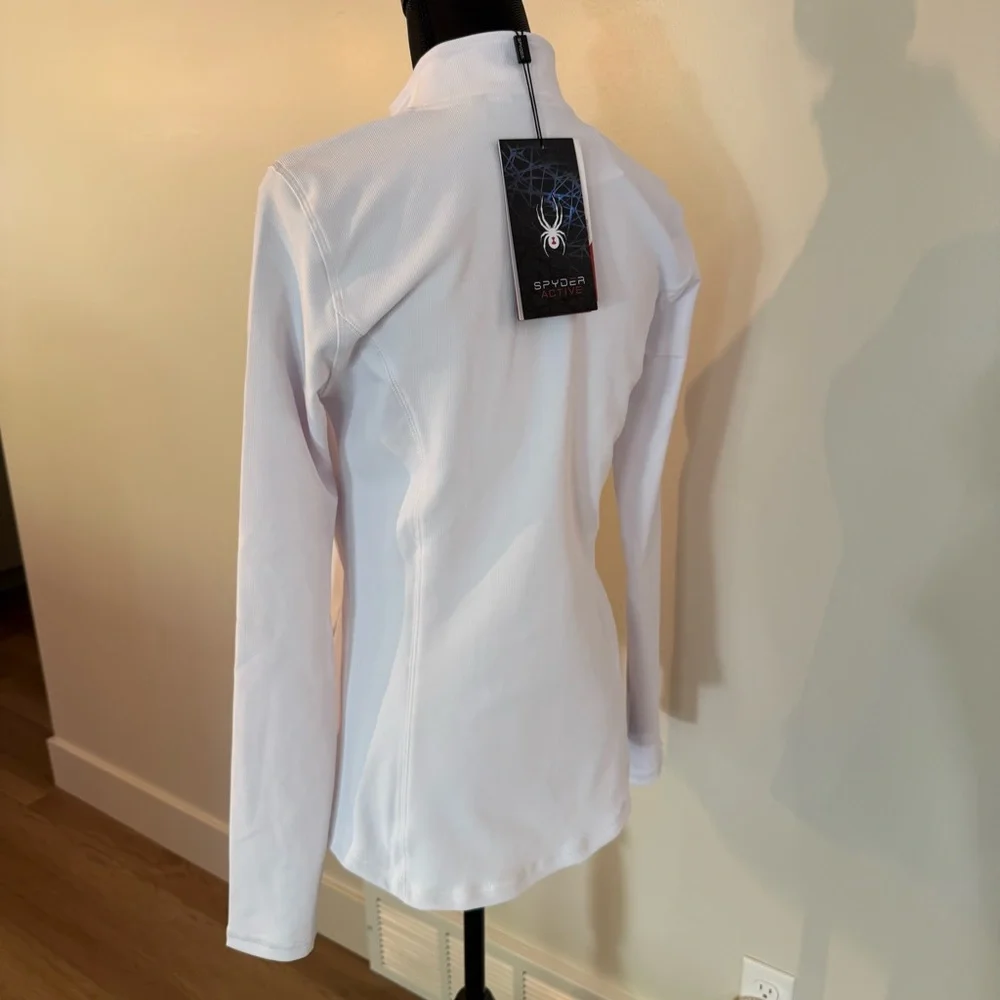 Spyder Active White Jacket - Picture 4 of 6